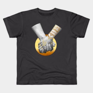 Henna Tattoo Holding Hands Kids T-Shirt